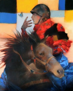 9th Rider, Painting, Acrylic on Canvas