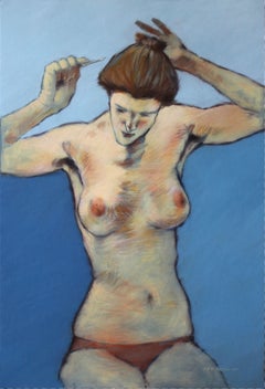 Dextrous Nude, Painting, Acrylic on Other