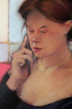 Élégie, peinture, acrylique sur toile