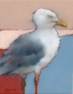 Herring Gull 2, Painting, Acrylic on Canvas