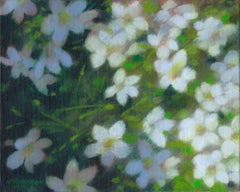 Fleurs de Malham, peinture, acrylique sur toile