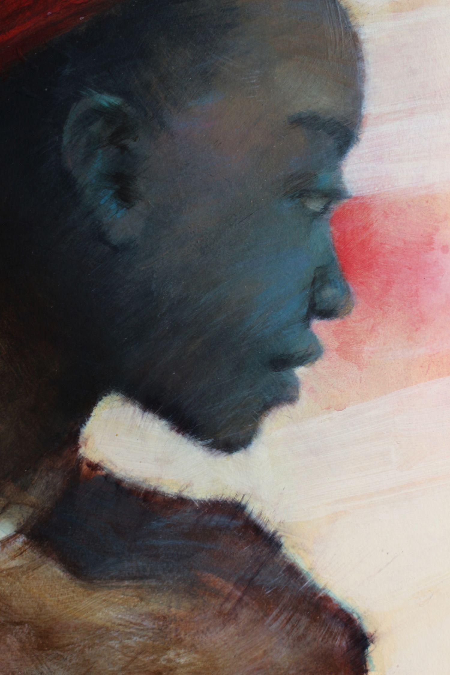Nudo resistivo, Pittura, Acrilico su altro - Painting Altro stile artistico di Nicholas Robertson
