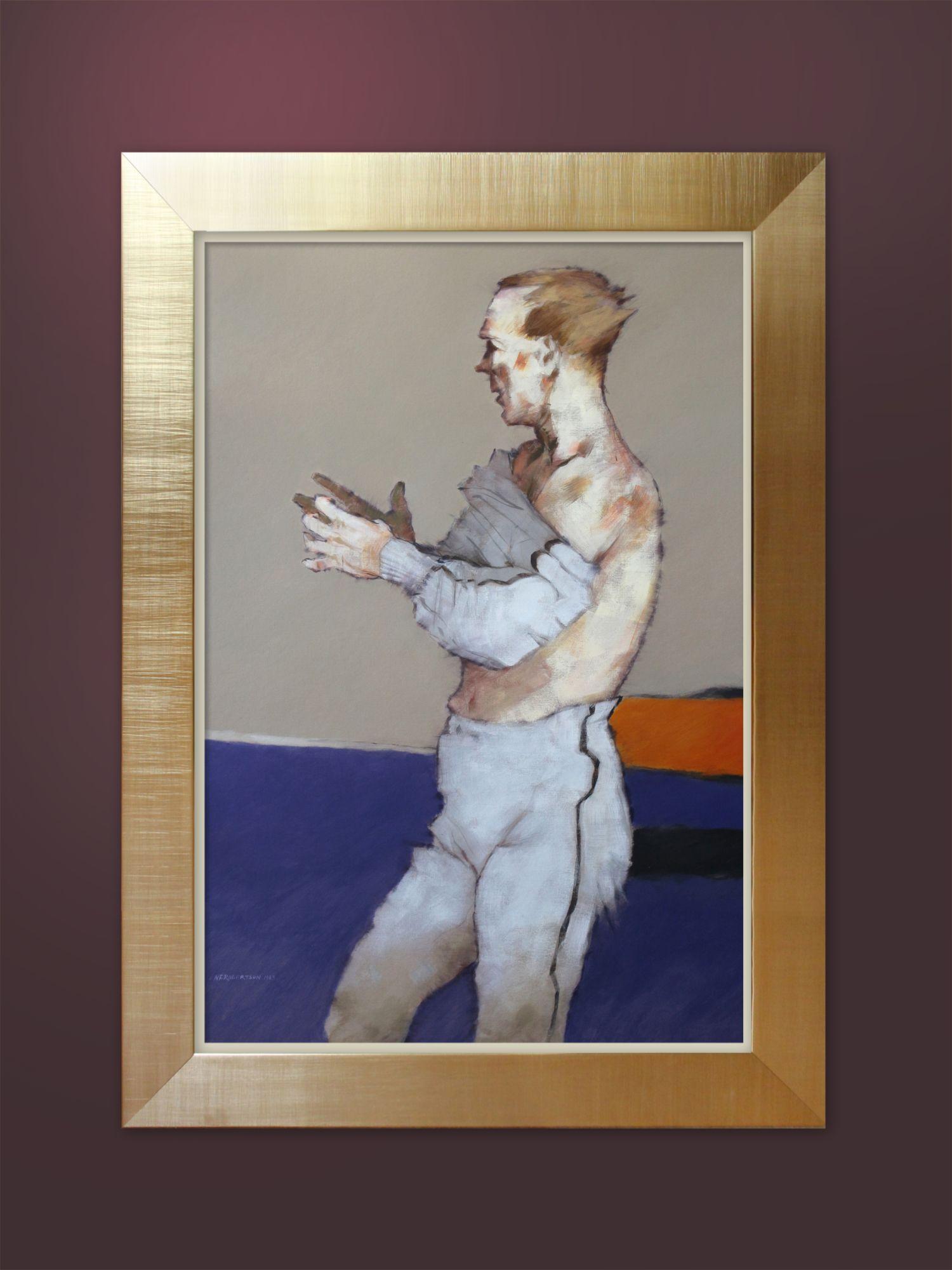 The Jogger, Gemälde, Acryl auf Anderem (Moderne), Painting, von Nicholas Robertson