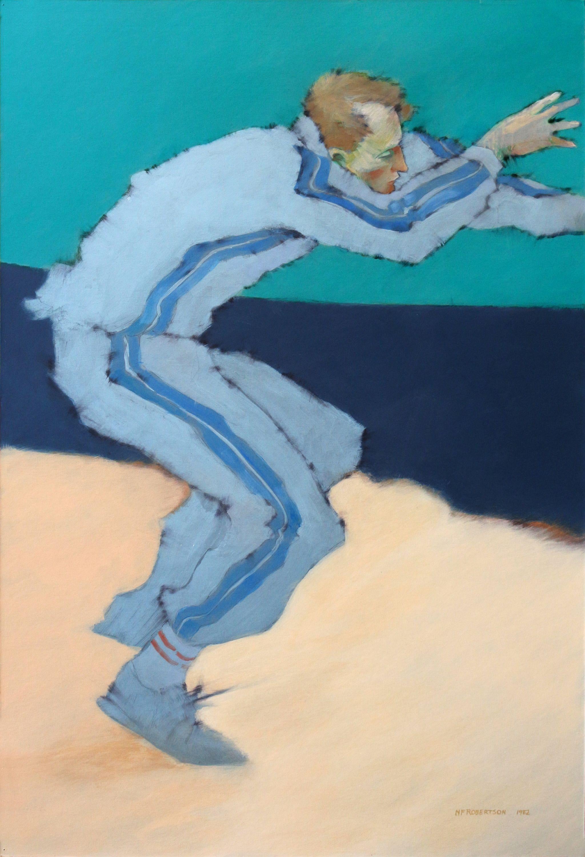 El Jugador, Pintura, Acrílico sobre Otro - Painting de Nicholas Robertson