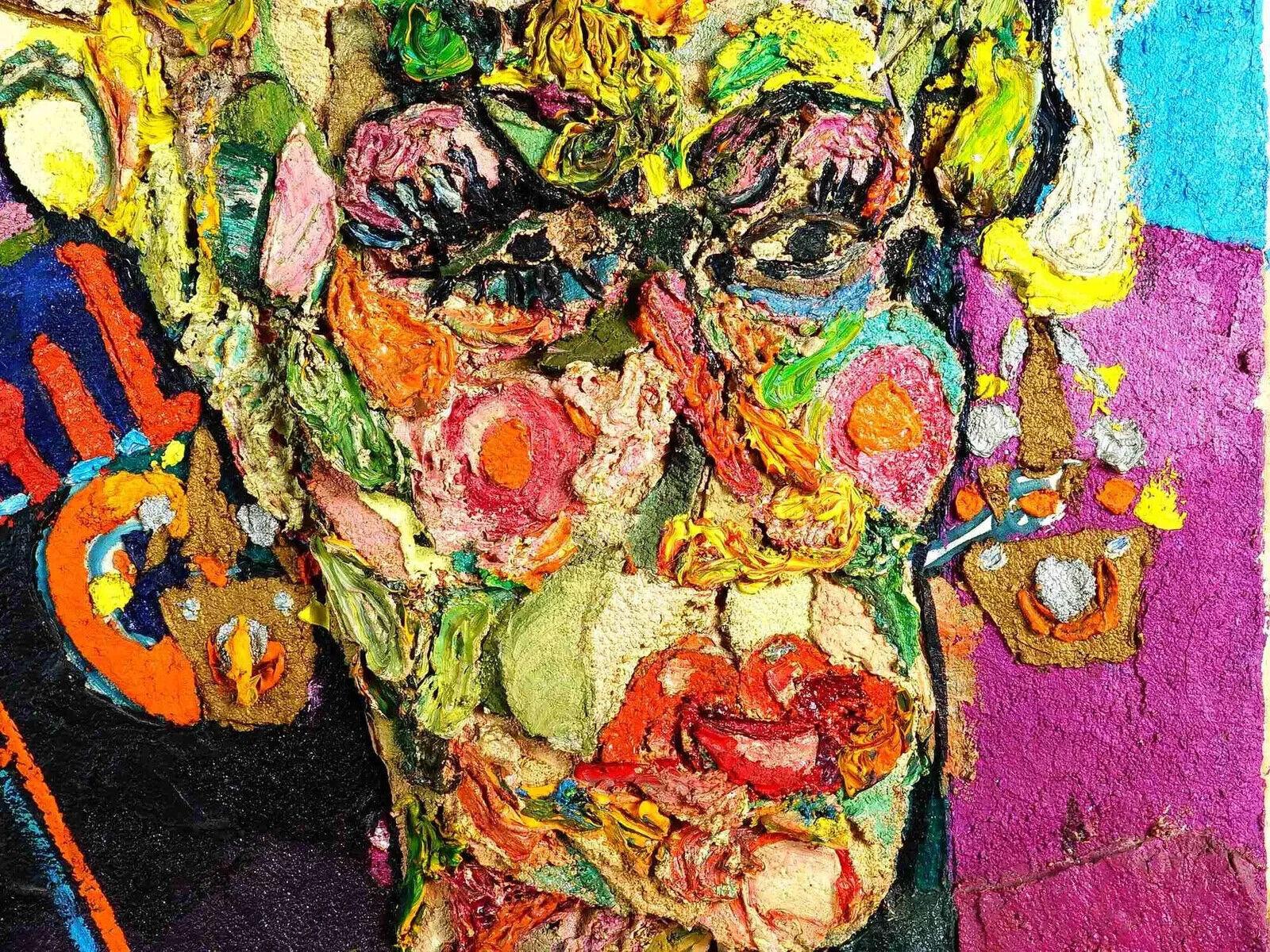 Inconnu Nicholas SPERAKIS Peinture américaine en techniques mixtes en vente