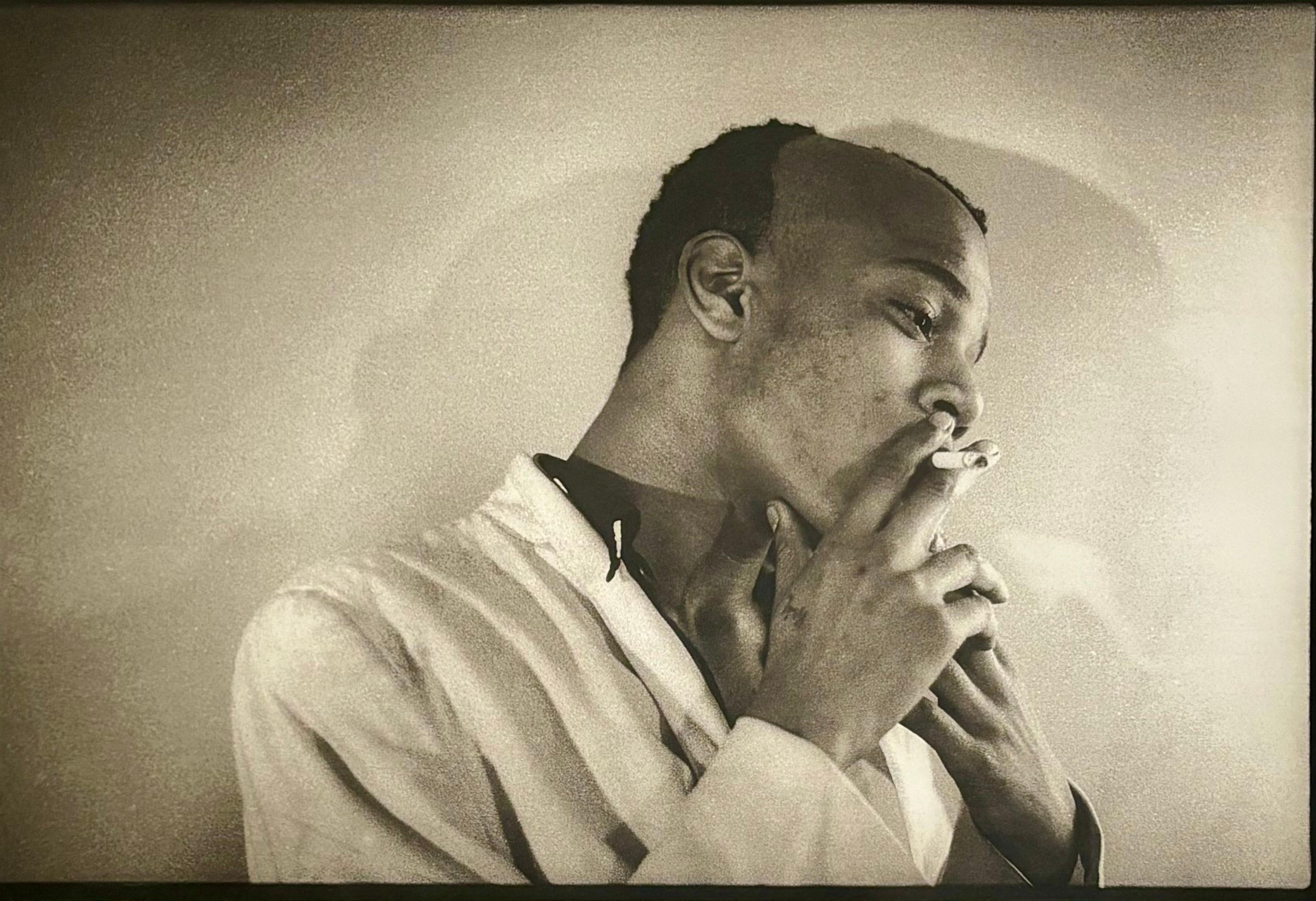 Basquiat 1979 von Nicholas Taylor: Portfolio mit 9 Fotografien (Basquiat Gray) im Angebot 2