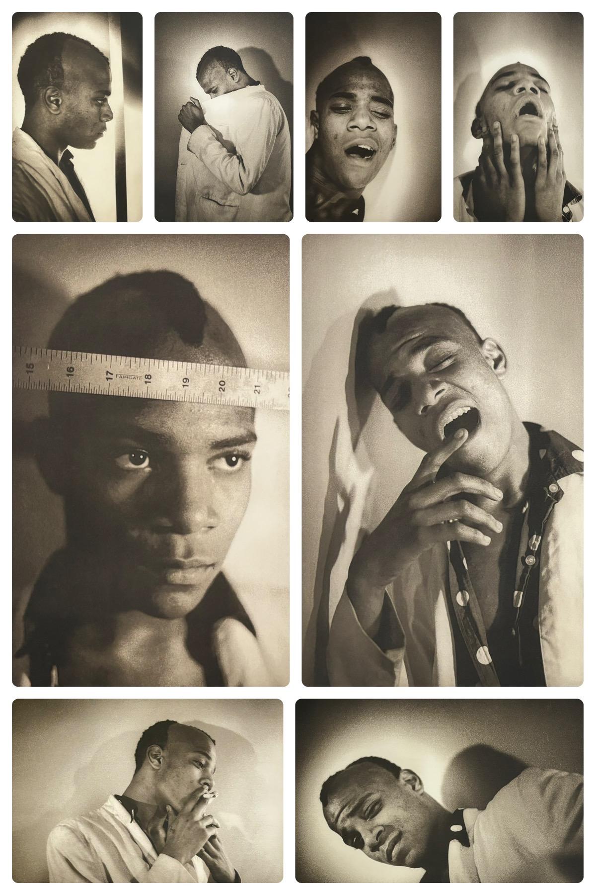 Basquiat 1979 di Nicholas Taylor: portfolio di 9 fotografie (Basquiat Gray)