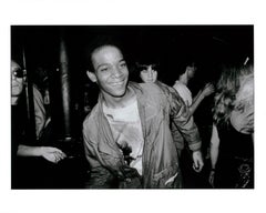 BASQUIAT Dancing at The Mudd Club, 1979 (photographie de Basquiat Boom For Real)