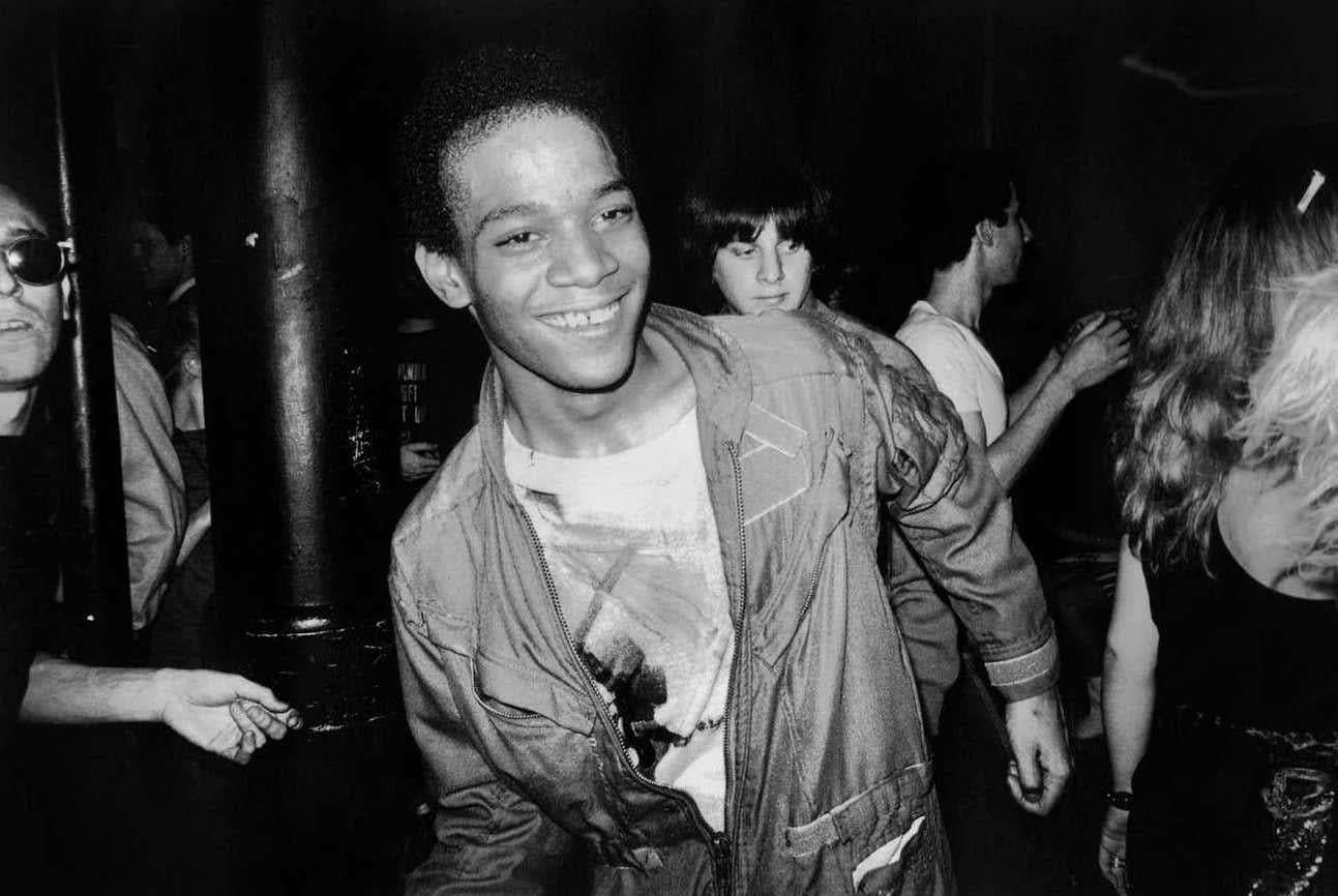 BASQUIAT-Tanz im Mudd Club, 1979 (Basquiat Mudd Club Boom für Real) – Photograph von Nicholas Taylor