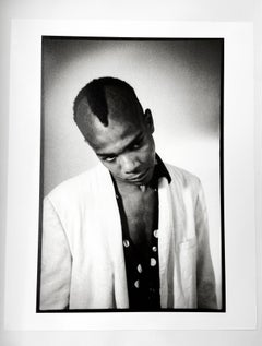BASQUIAT photograph New York 1979 (Basquiat portrait)
