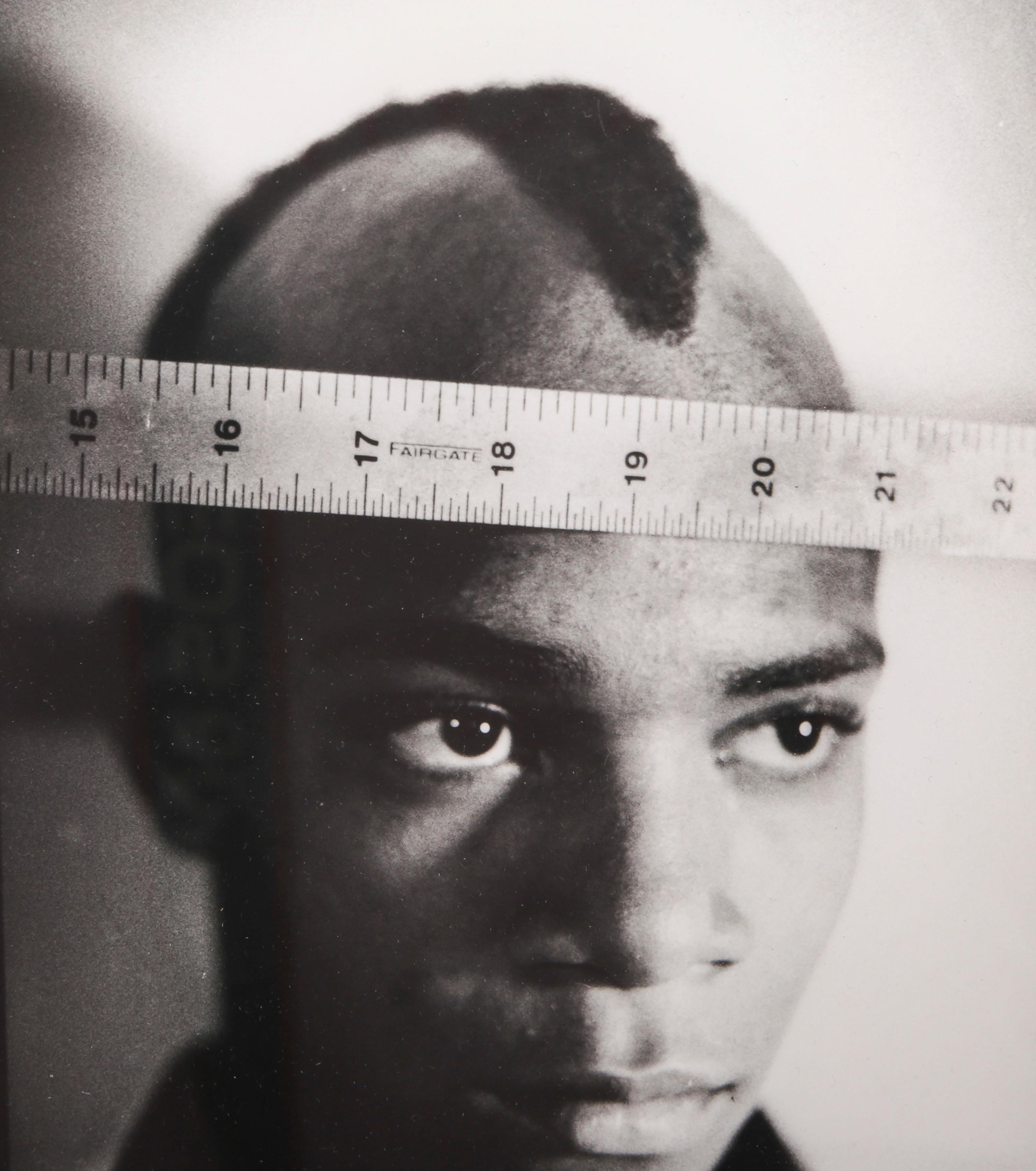 Jean-Michel Basquiat Neg #18 - Ces yeux-là - Photograph de Nicholas Taylor