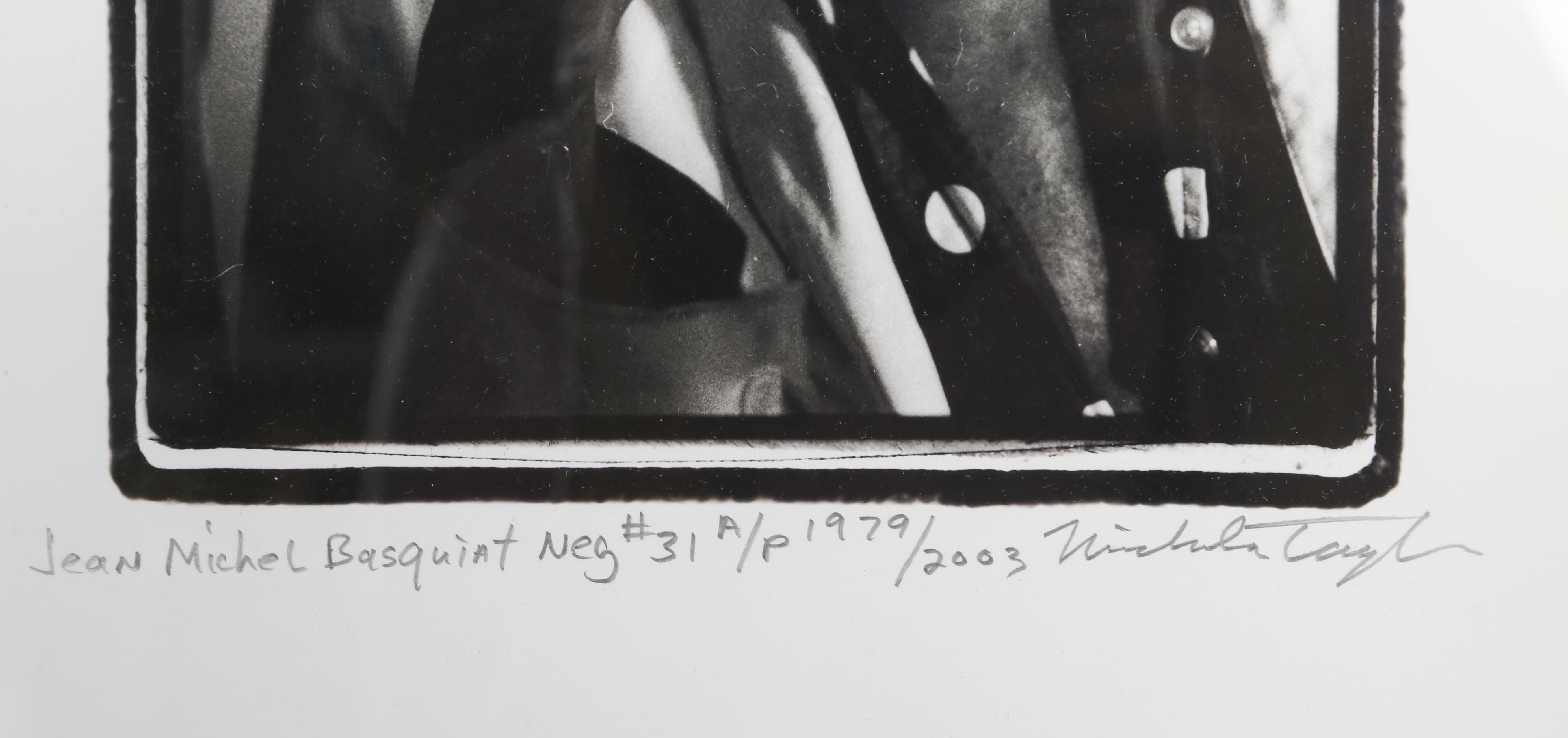 Jean-Michel Basquiat Neg n°31 - attention invitée, photo de Nicholas Taylor en vente 2