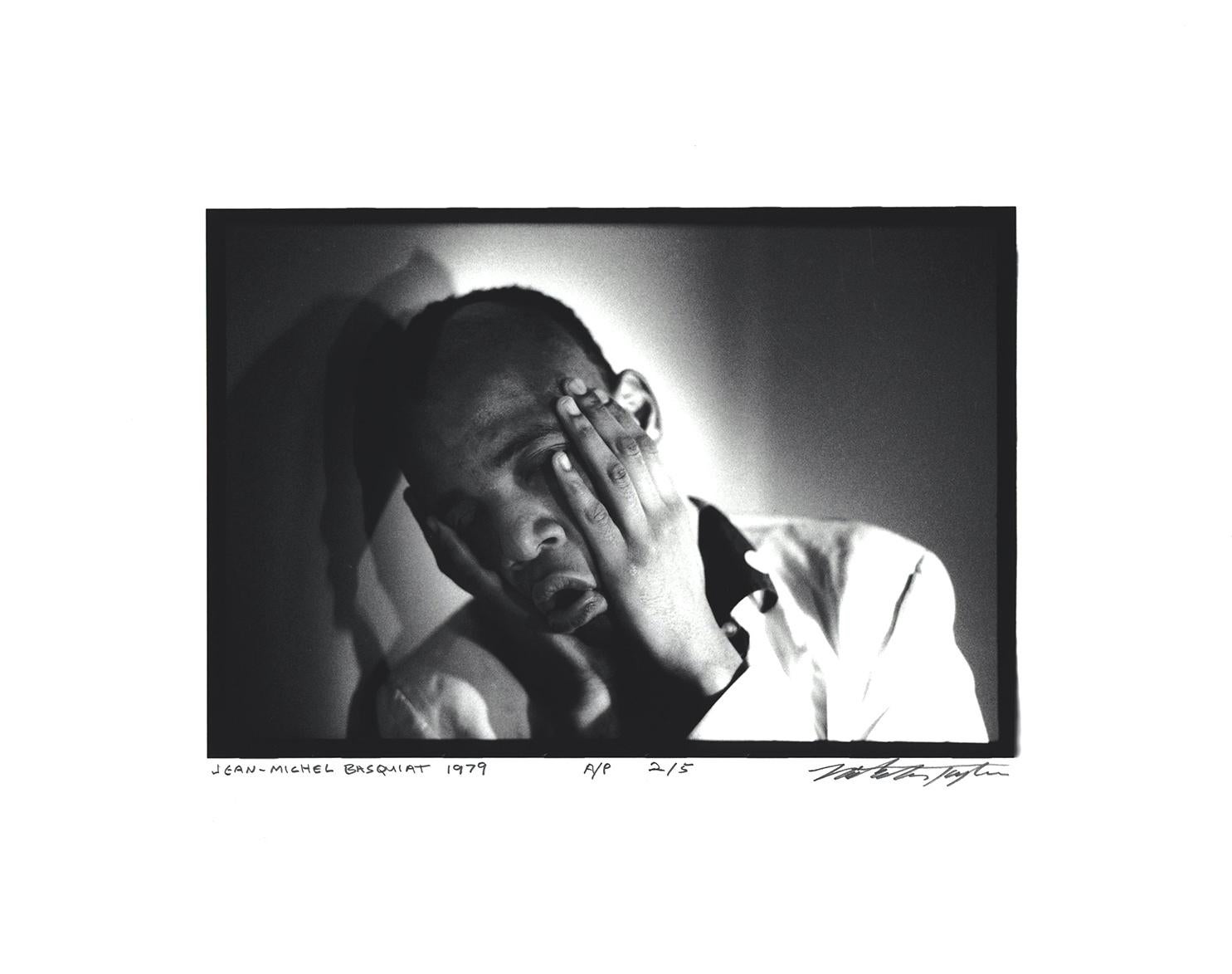 Basquiat-Fotografie von Nicholas Taylor of Gray (Jean-Michel Basquiat 1979) im Angebot 1