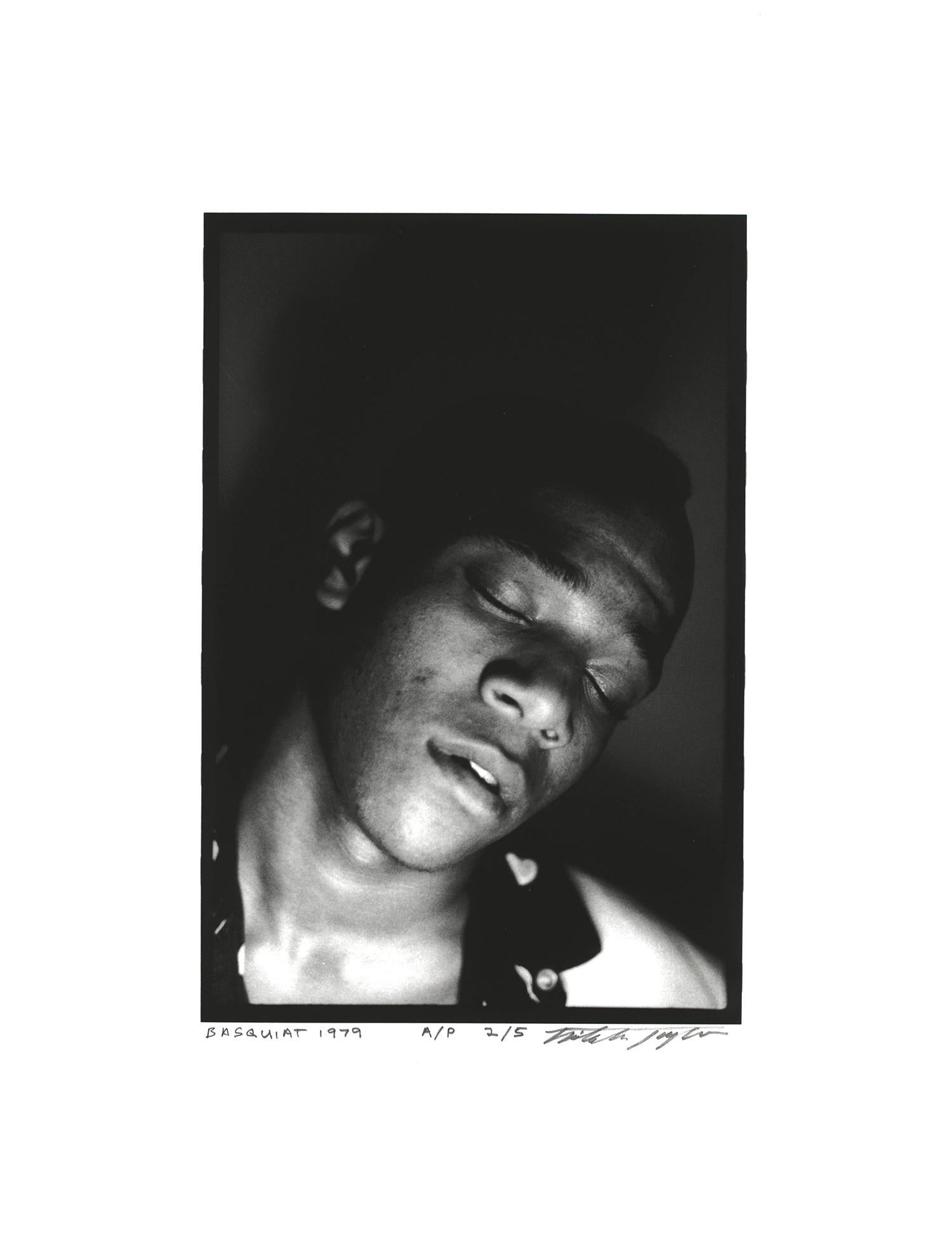 Jean-Michel Basquiat photograph by Nick Taylor of Gray - Photograph by Nicholas Taylor