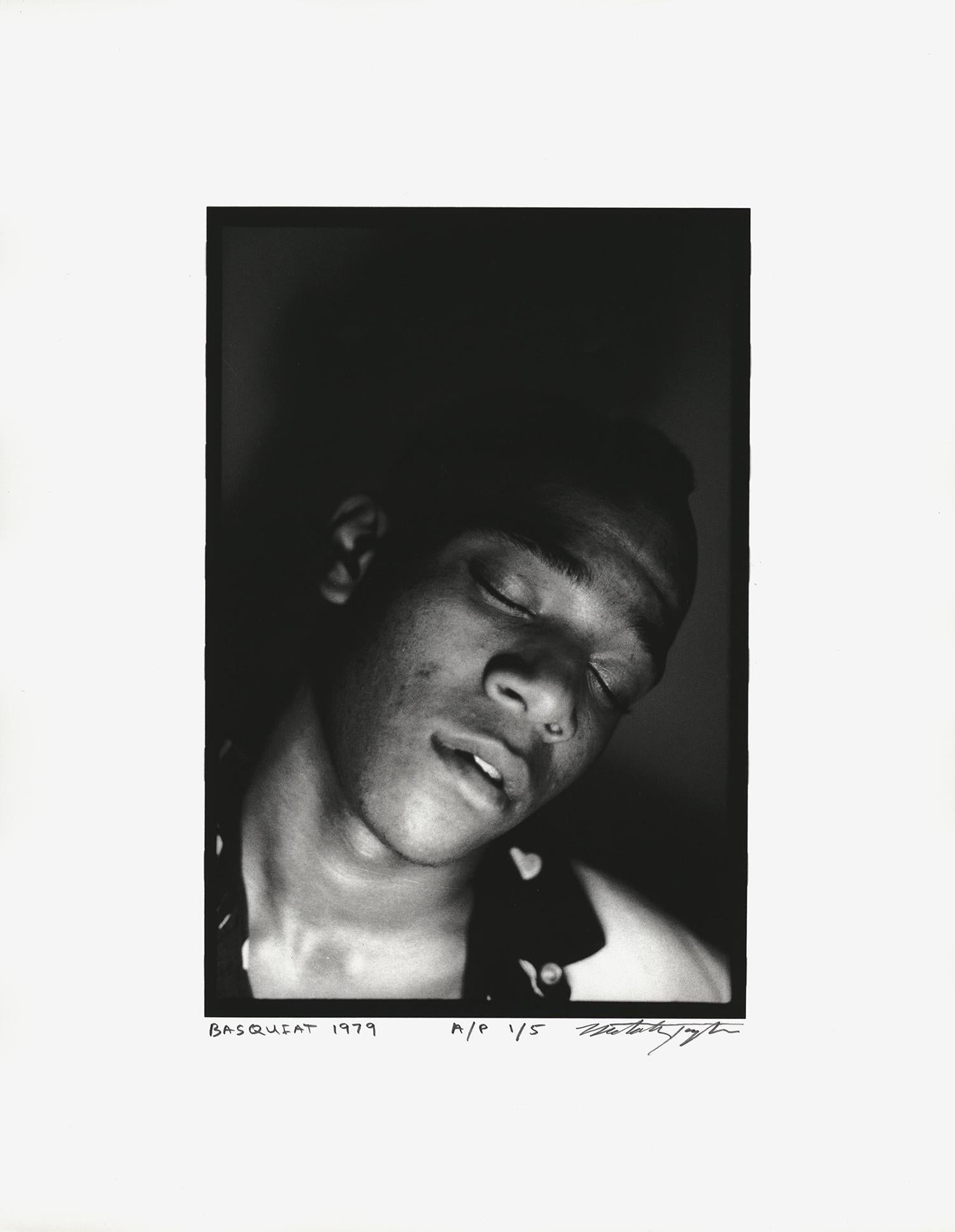 Jean-Michel Basquiat photograph by Nick Taylor of Gray - Pop Art Photograph by Nicholas Taylor