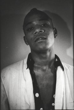 Basquiat 1979 photograph by Nick Taylor of Gray (Basquiat Gray) 