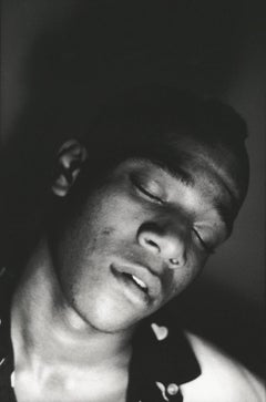 Jean-Michel Basquiat photograph by Nick Taylor of Gray