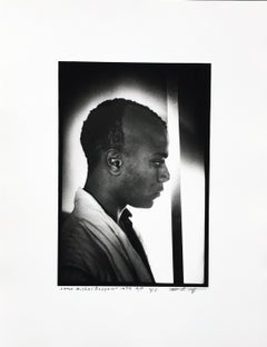 Rare Basquiat photograph (Basquiat Gray)