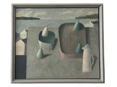Abstract still life, St Ives oil painting by Nicholas Turner