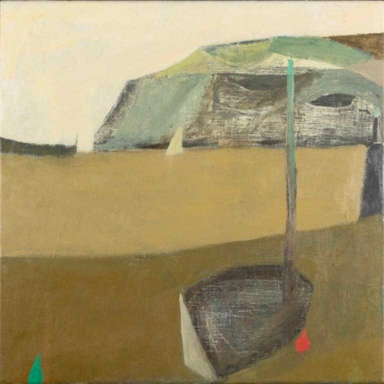 Harbour Scene with the Boat, Oil on Canvas Painting by Nicholas Turner, 2017-2024

Additional information:
oil on canvas
Dimensions: 40 x 50 cm
15 3/4 x 19 3/4 in
(NICT605)