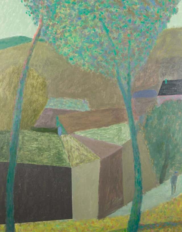 Jingjing Wang Jingjing Wang Landscape Original Oil Painting Jingjing Wang Jingjing Wang Landscape Original Oil Painting