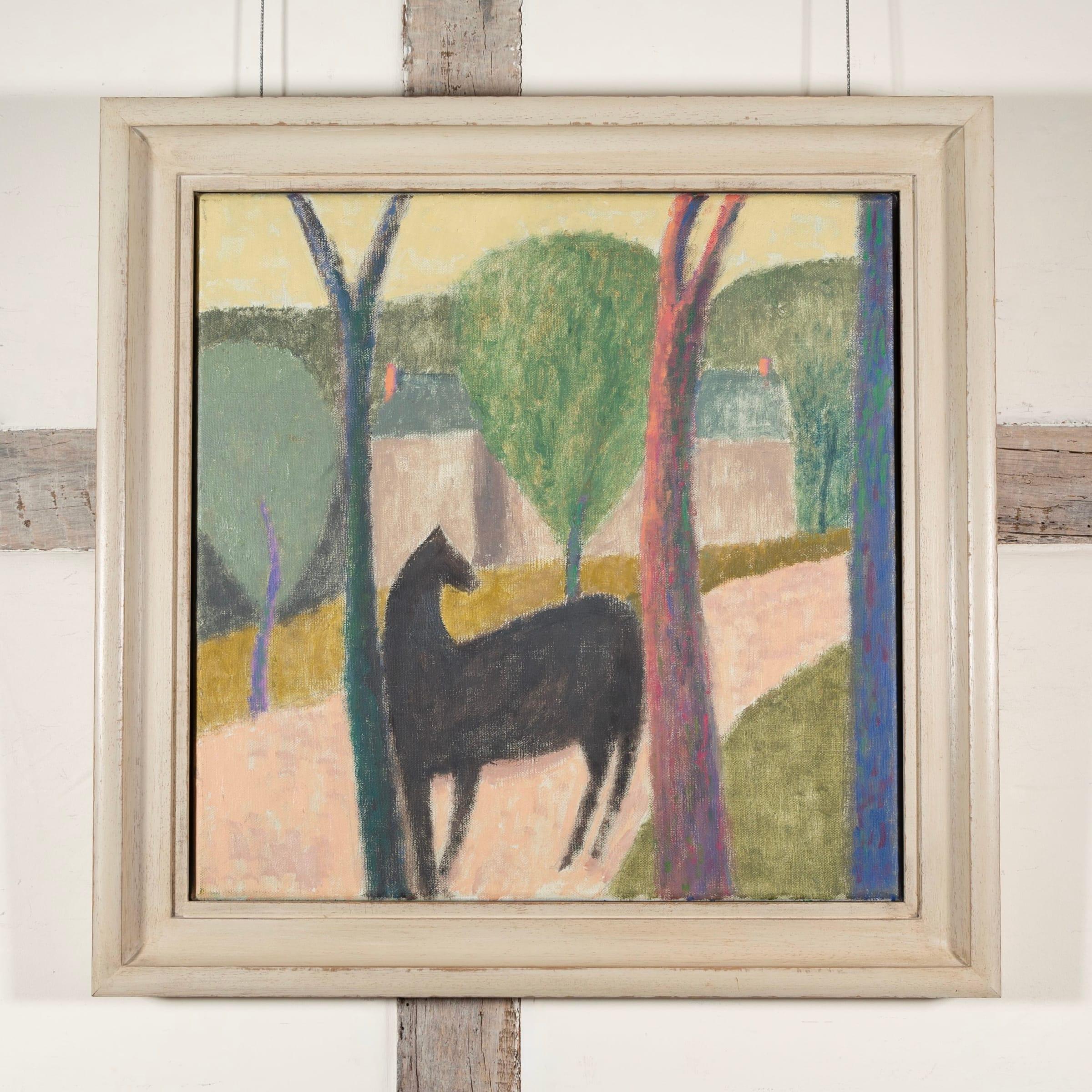 Lane with Horse Painting by Nicholas Turner, 2022-23 1