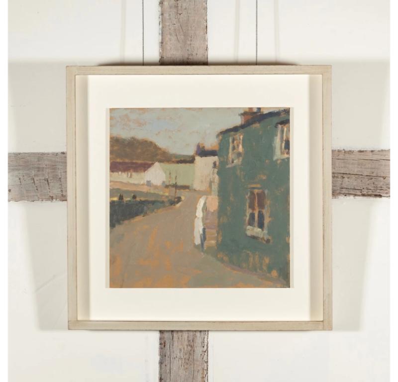 Tenby Harbour Painting by Nicholas Turner B. 1972, 2022

Additional information:
Medium: Oil on board
Dimensions: 25.4 x 25.4 cm
10 x 10 in
Signed, dated and titled verso.

Nicholas Turner is a painter of quiet compositions that are beautifully