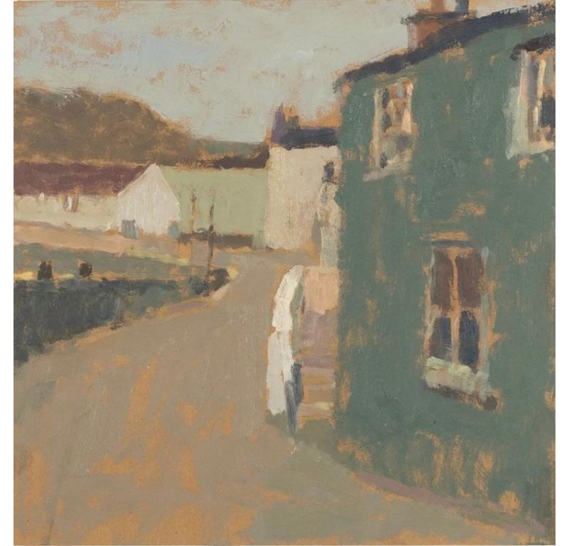Tenby Harbour Painting by Nicholas Turner B. 1972, 2022

Additional information:
Medium: Oil on board
Dimensions: 25.4 x 25.4 cm
10 x 10 in
Signed, dated and titled verso.

Nicholas Turner is a painter of quiet compositions that are beautifully