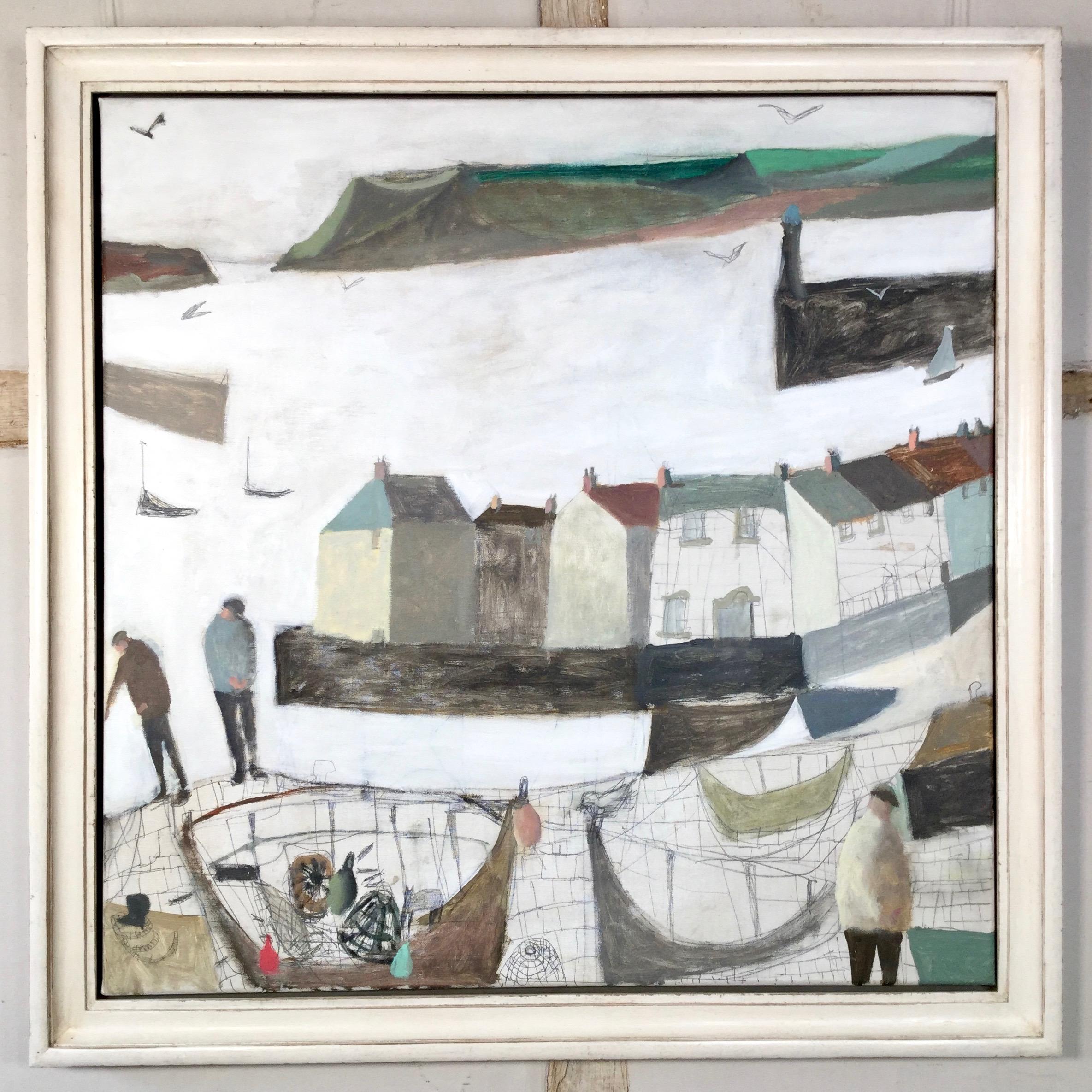 Nicholas Turner is a painter of quiet compositions, beautifully structured and well-painted. Born in London, Turner spent many years in Bristol before moving to Abergavenny, Wales. In 1997 he received his BA (Hons) in Fine Art from UWE Bristol and