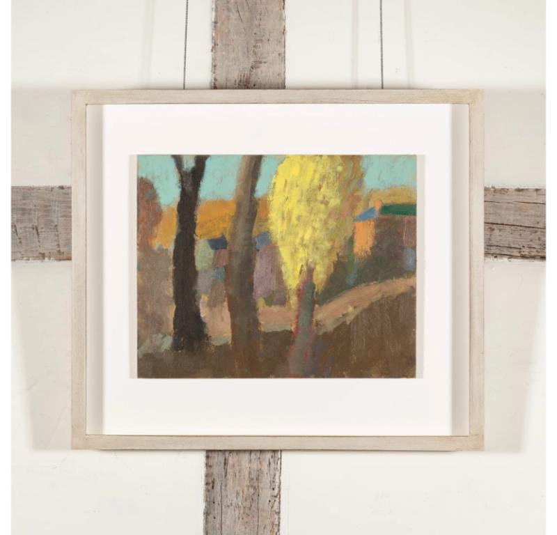 Yellow Tree Painting by Nicholas Turner, 2023 For Sale 1