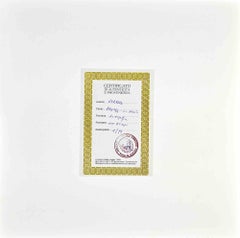 Landscape with Mountain - Lithograph attr. to Nicholas Verrall-Late 20th Century