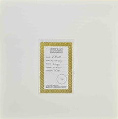 The Houses on the Lake - Lithograph attr. to Nicholas Verrall- Late 20th Century