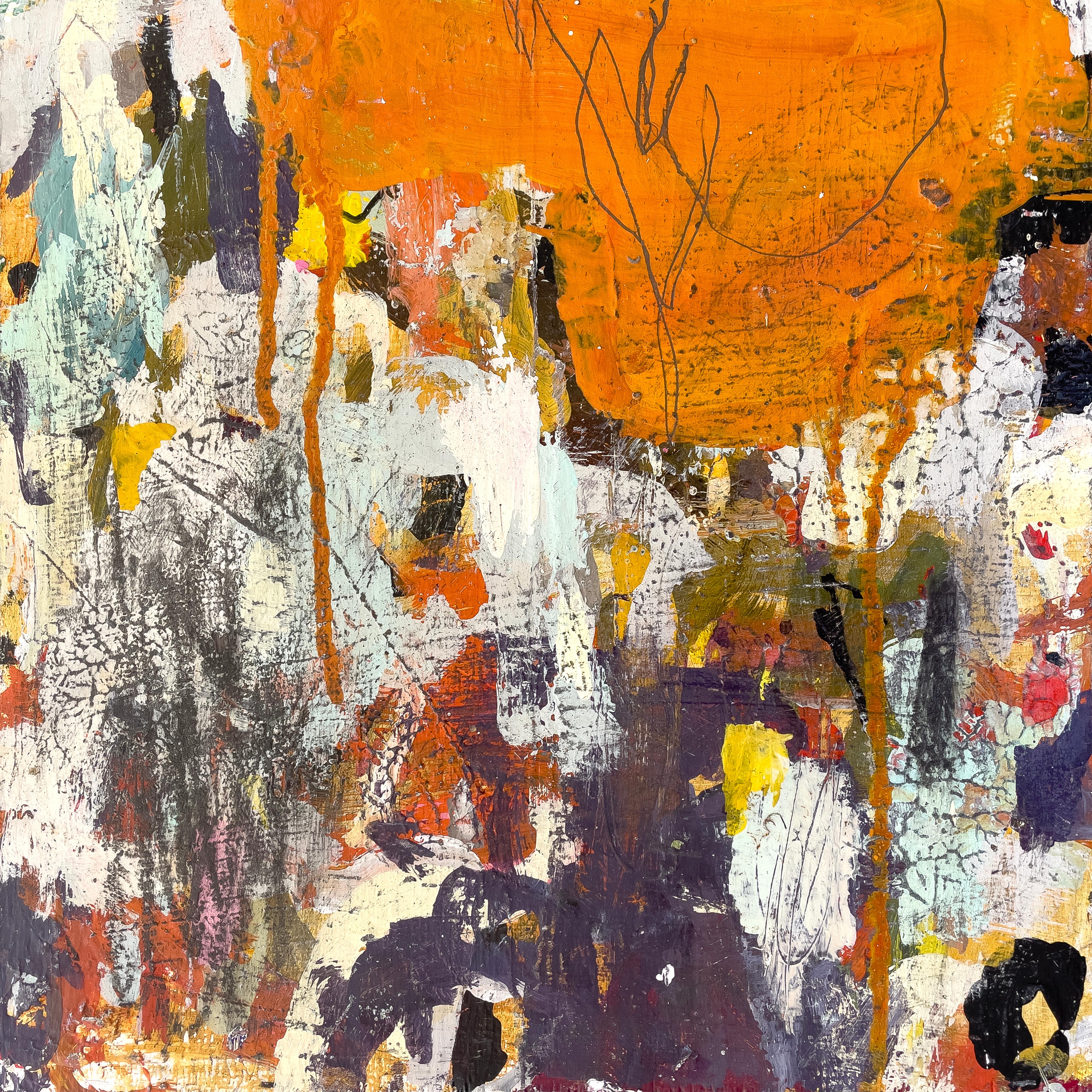 Nicholas Wilton Abstract Painting – Abend