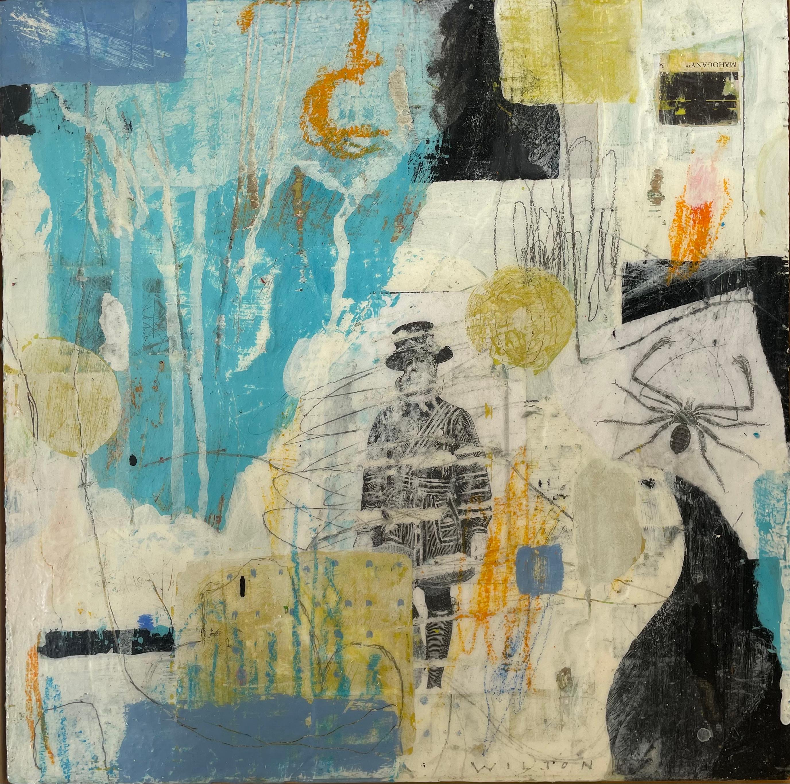 Nicholas Wilton Abstract Painting – Erwartung