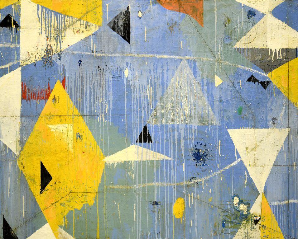 Nicholas Wilton Abstract Painting - Lapis