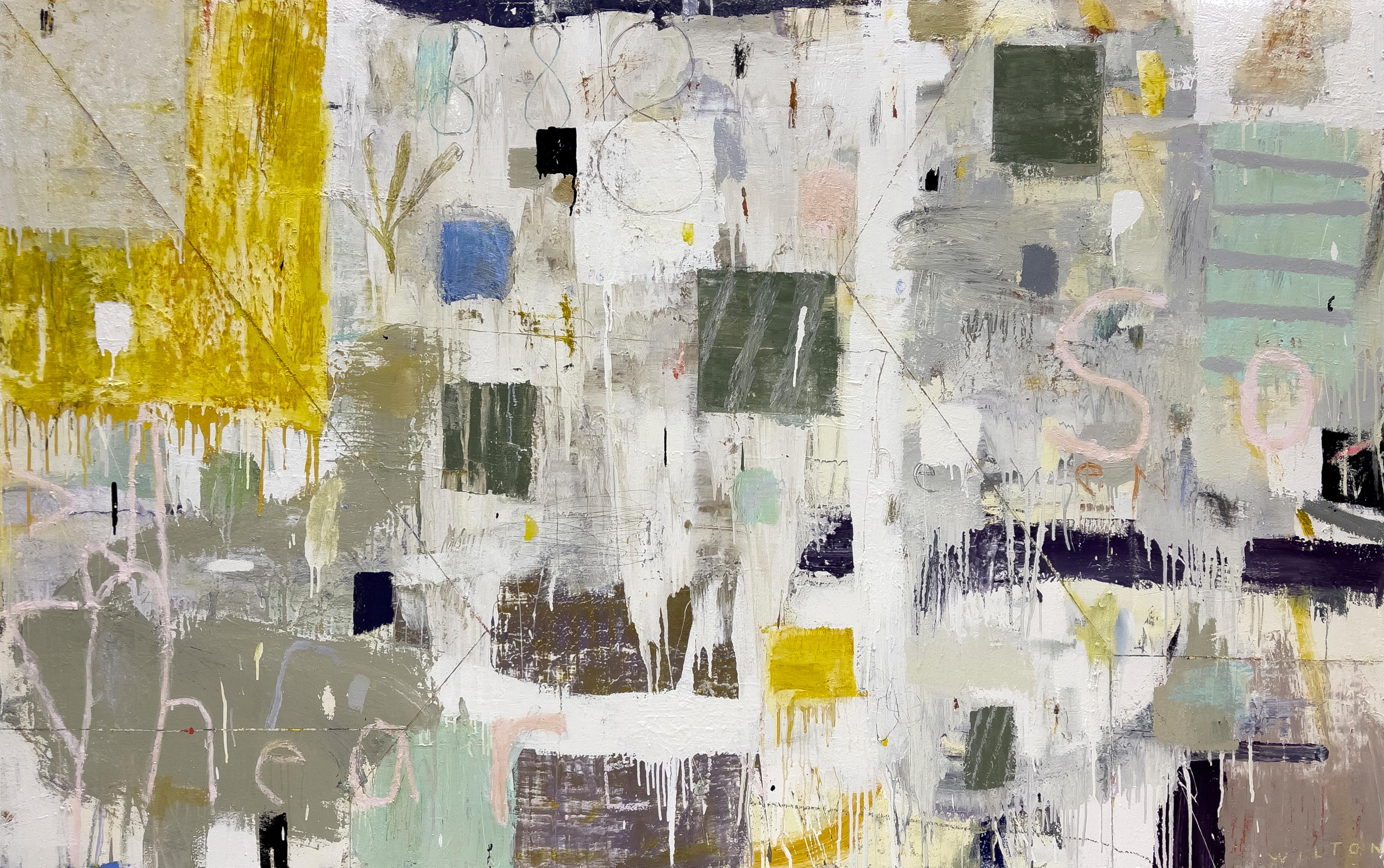 Nicholas Wilton Abstract Painting - Rain