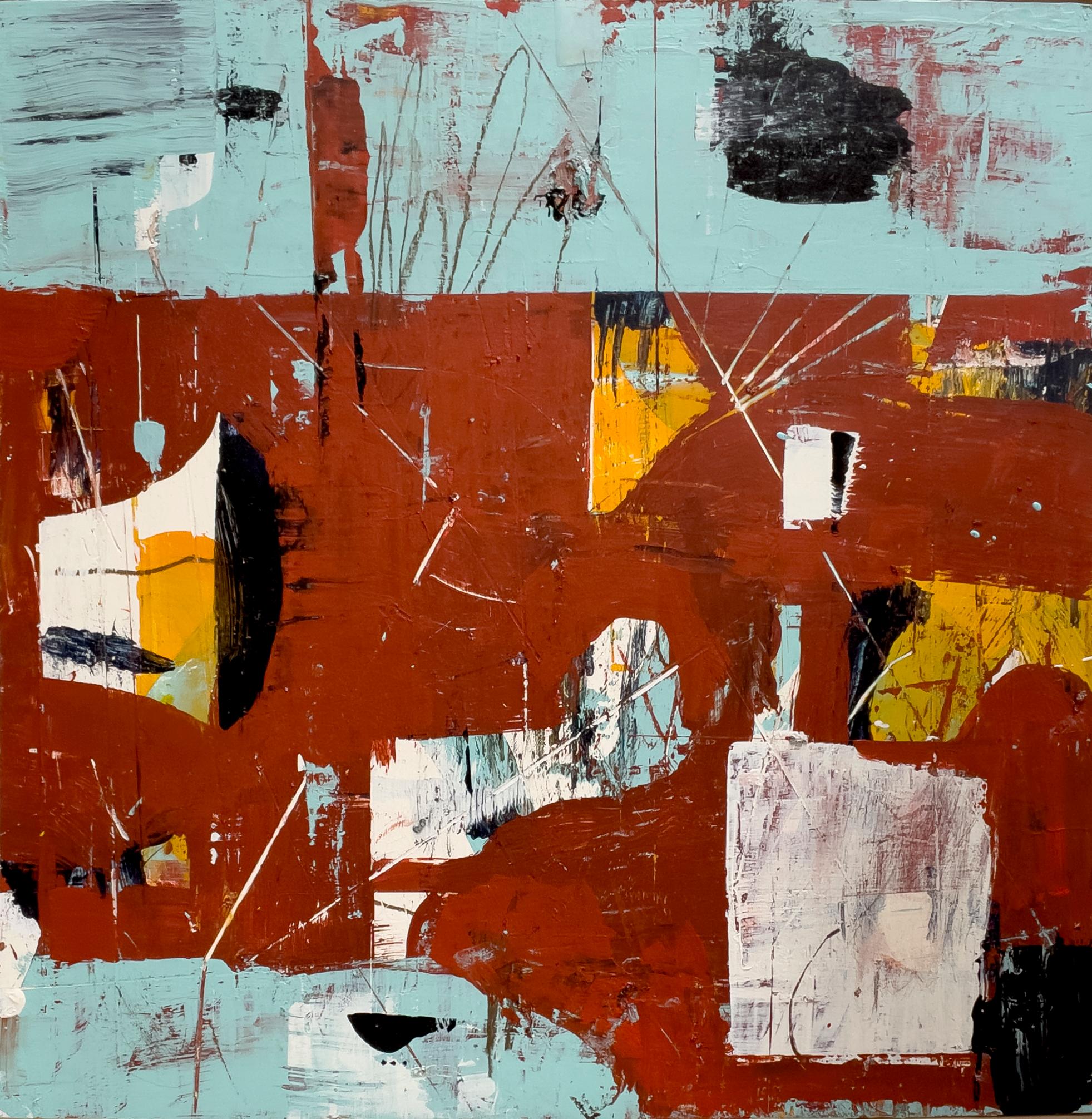 Abstract Painting di Nicholas Wilton - Rockstar