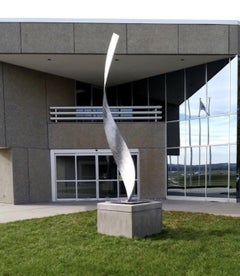Nicholas Yust Industrial Modern Contemporary Metal Outdoor Standing Sculpture
