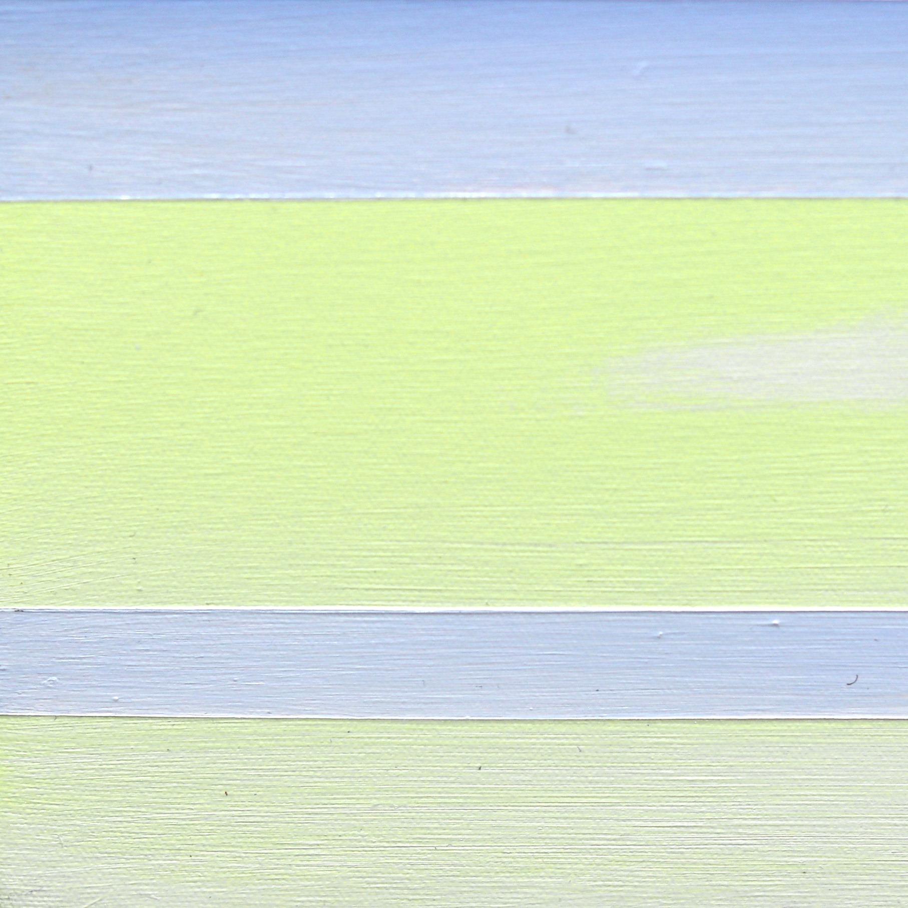 Inspired Vision 2 - Pittura originale a strisce astratta del paesaggio del cielo in vendita 2