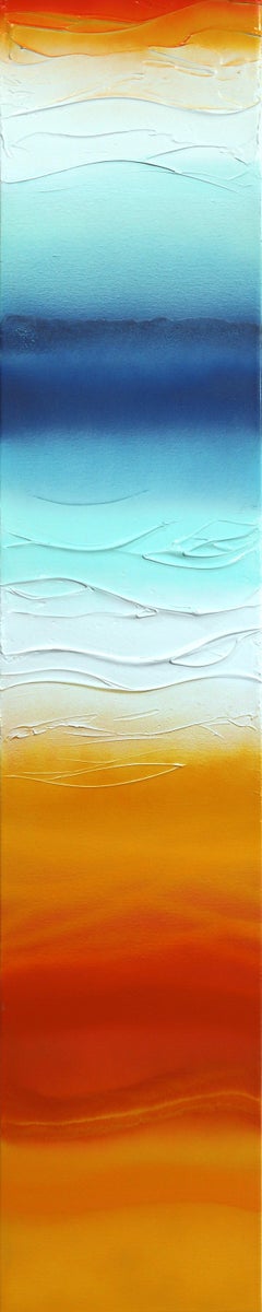 Sunkissed 4  -  Original Abstract Artwork with Texture, Resin