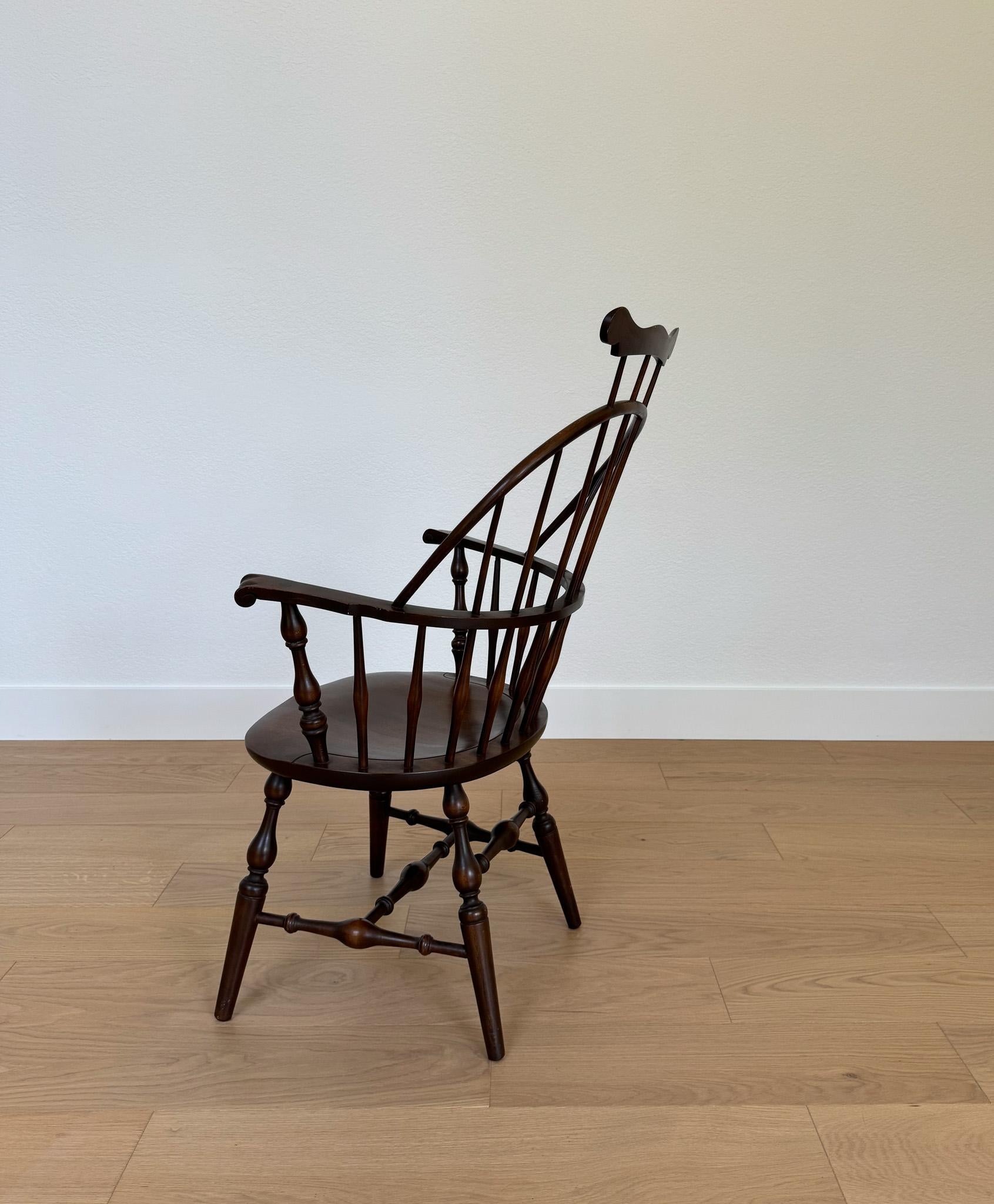 Nichols & Stone American Comb Back Windsor Chair, United States, 20th Century 6