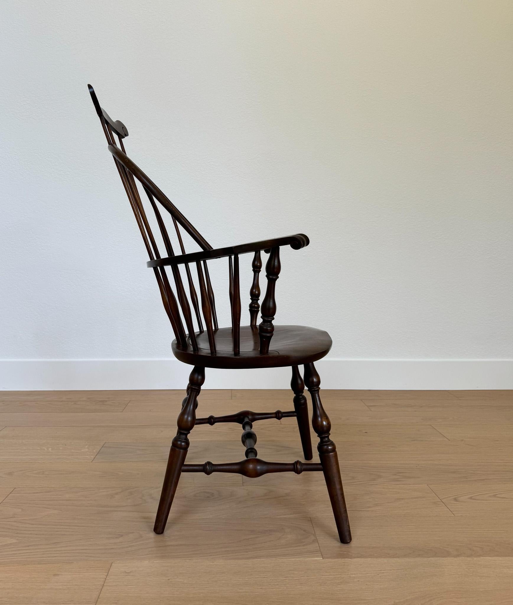 Nichols & Stone American Comb Back Windsor Chair, United States, 20th Century 10