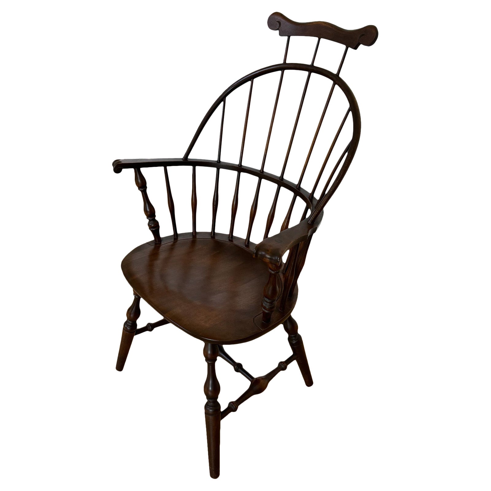 Nichols & Stone American Comb Back Windsor Chair, United States, 20th Century