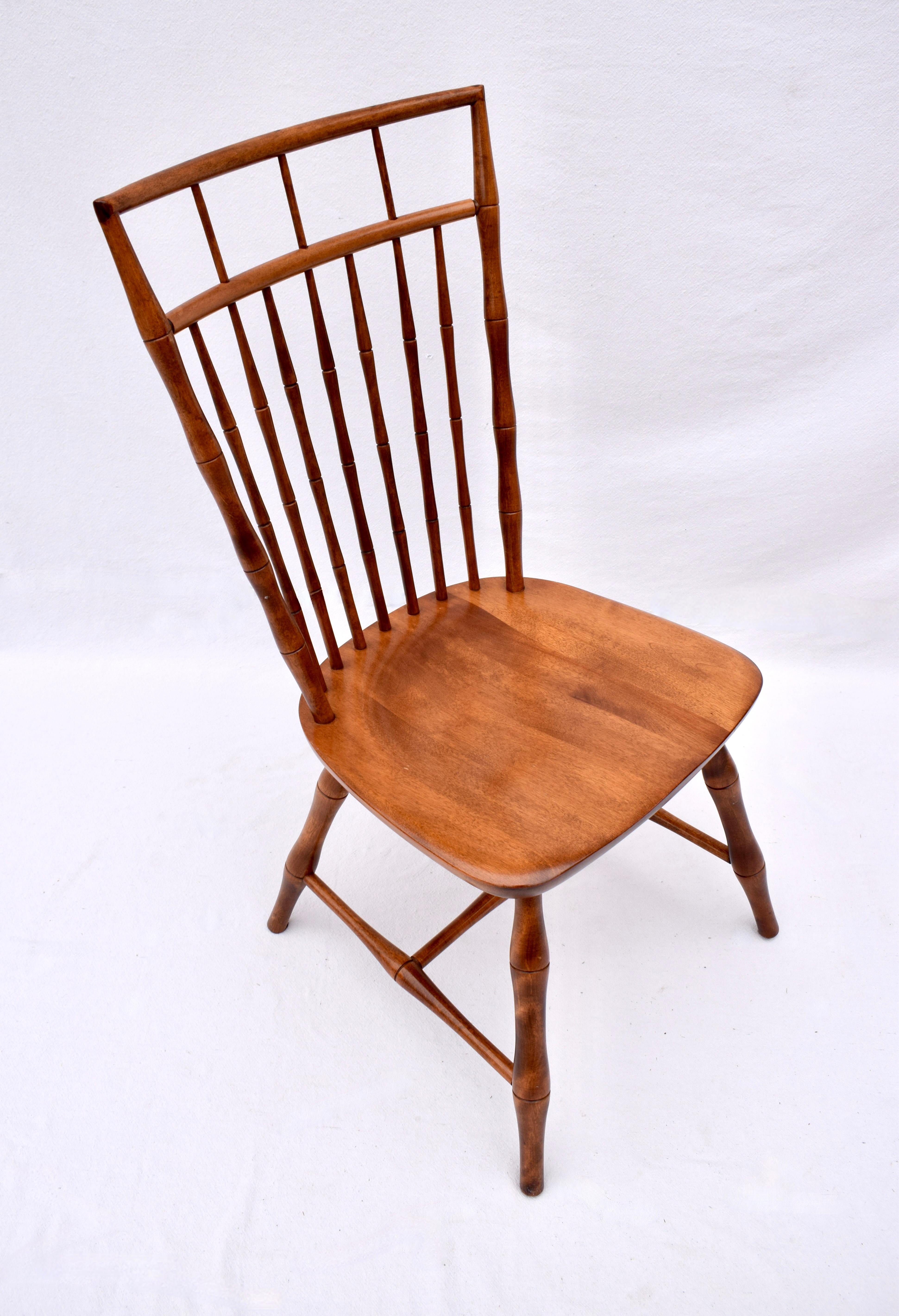 Nichols & Stone Birdcage Windsor Dining Chairs For Sale 1