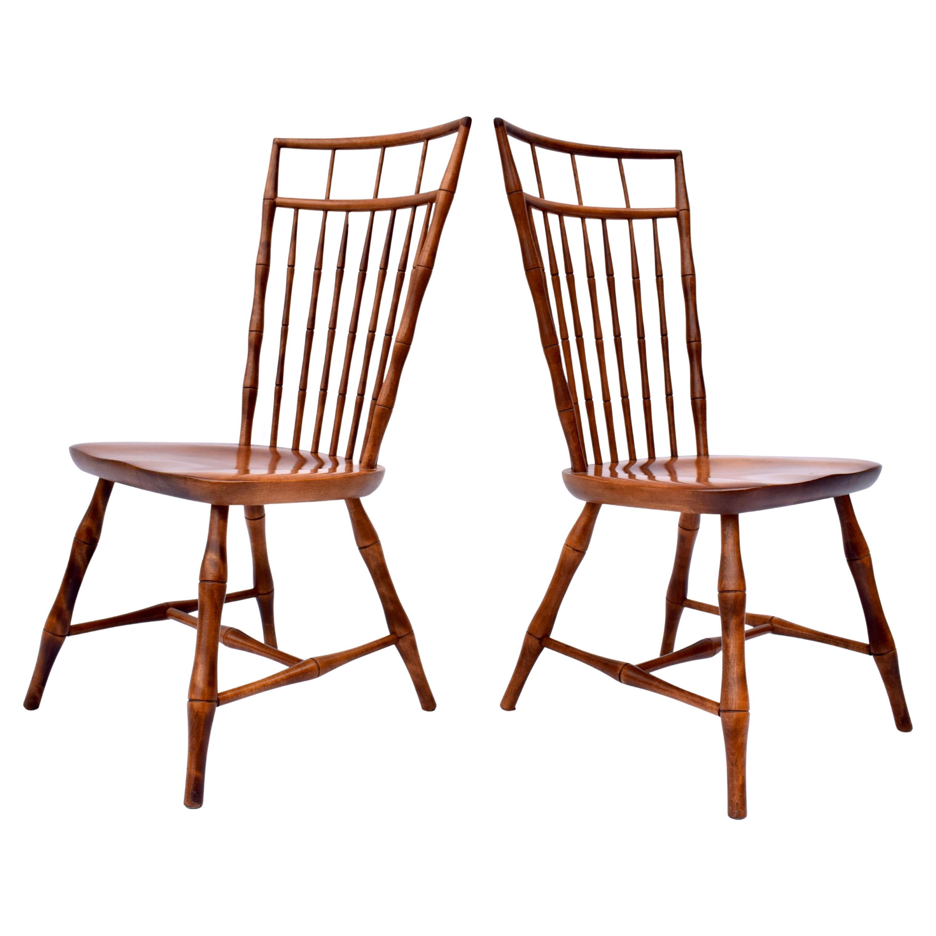 Nichols & Stone Birdcage Windsor Dining Chairs