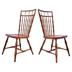 Nichols & Stone Birdcage Windsor Dining Chairs