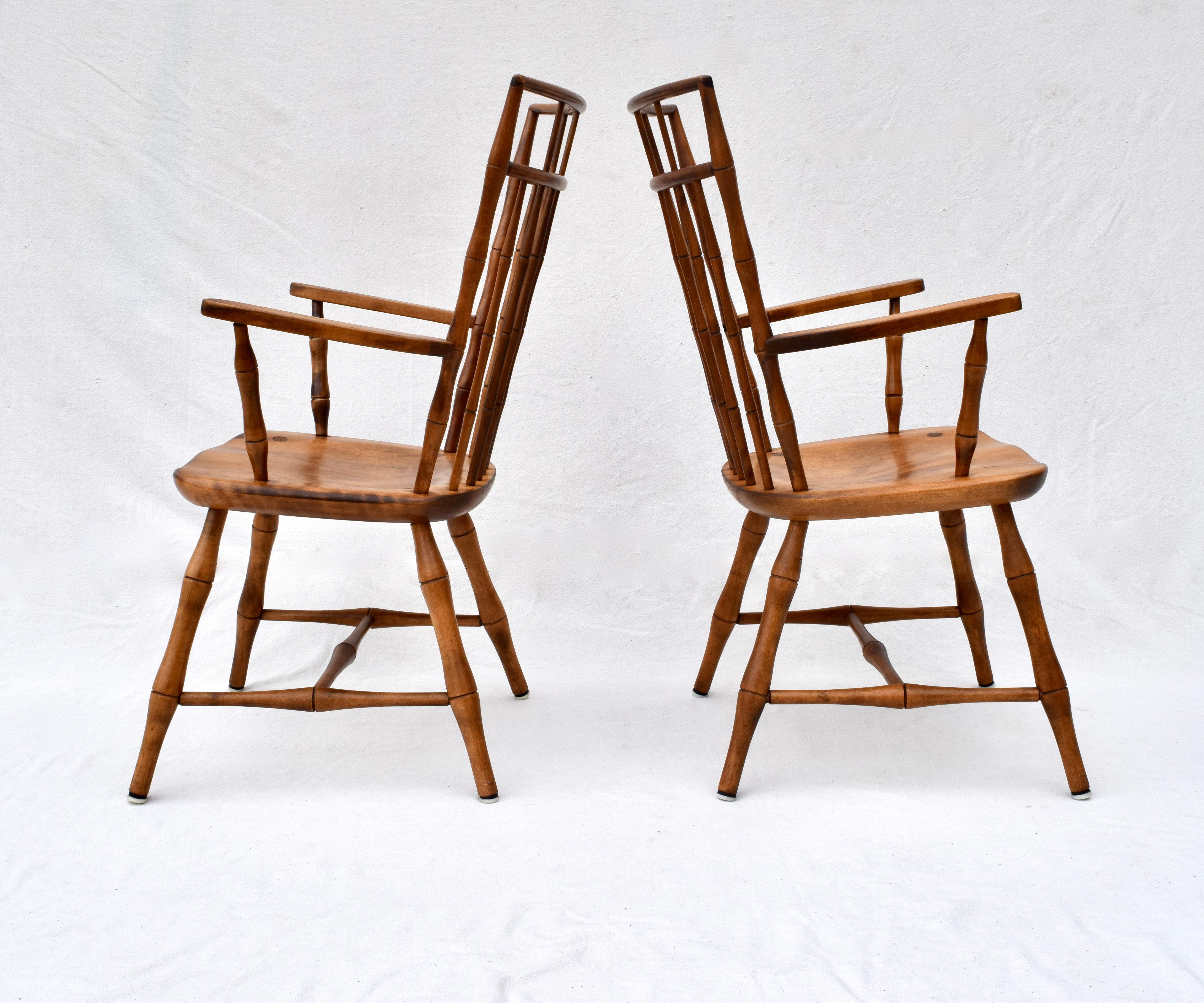 Nichols & Stone Birdcage Windsor Dining Chairs, Set of 6 2