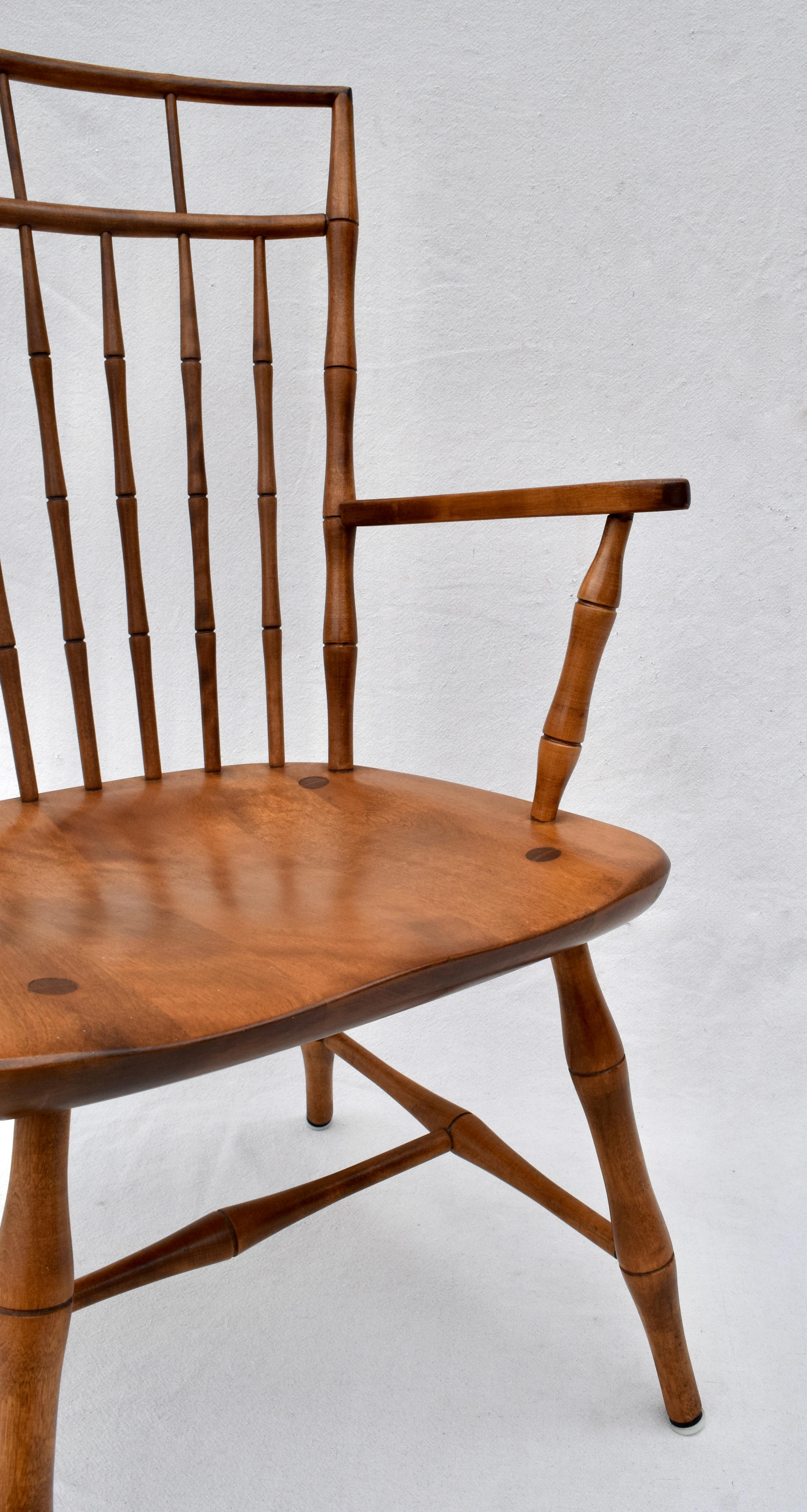 Nichols & Stone Birdcage Windsor Dining Chairs, Set of 6 3