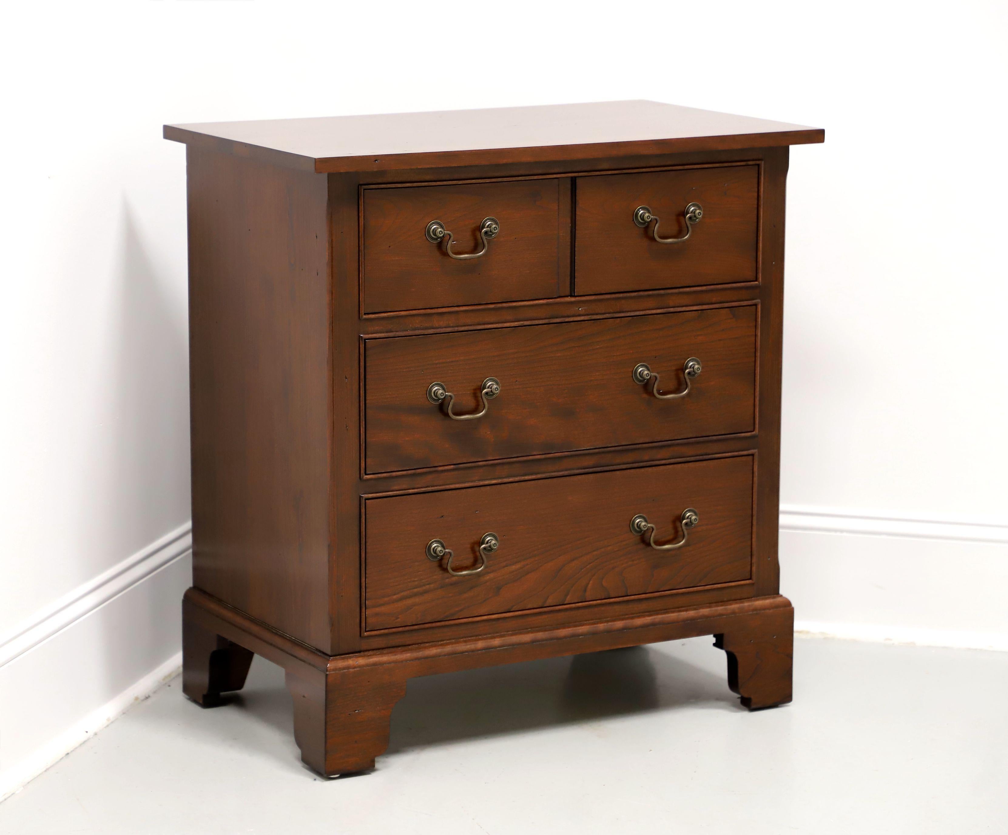 NICHOLS & STONE by Stickley Wayside Inn Cherry Three-Drawer Nightstand For Sale 5