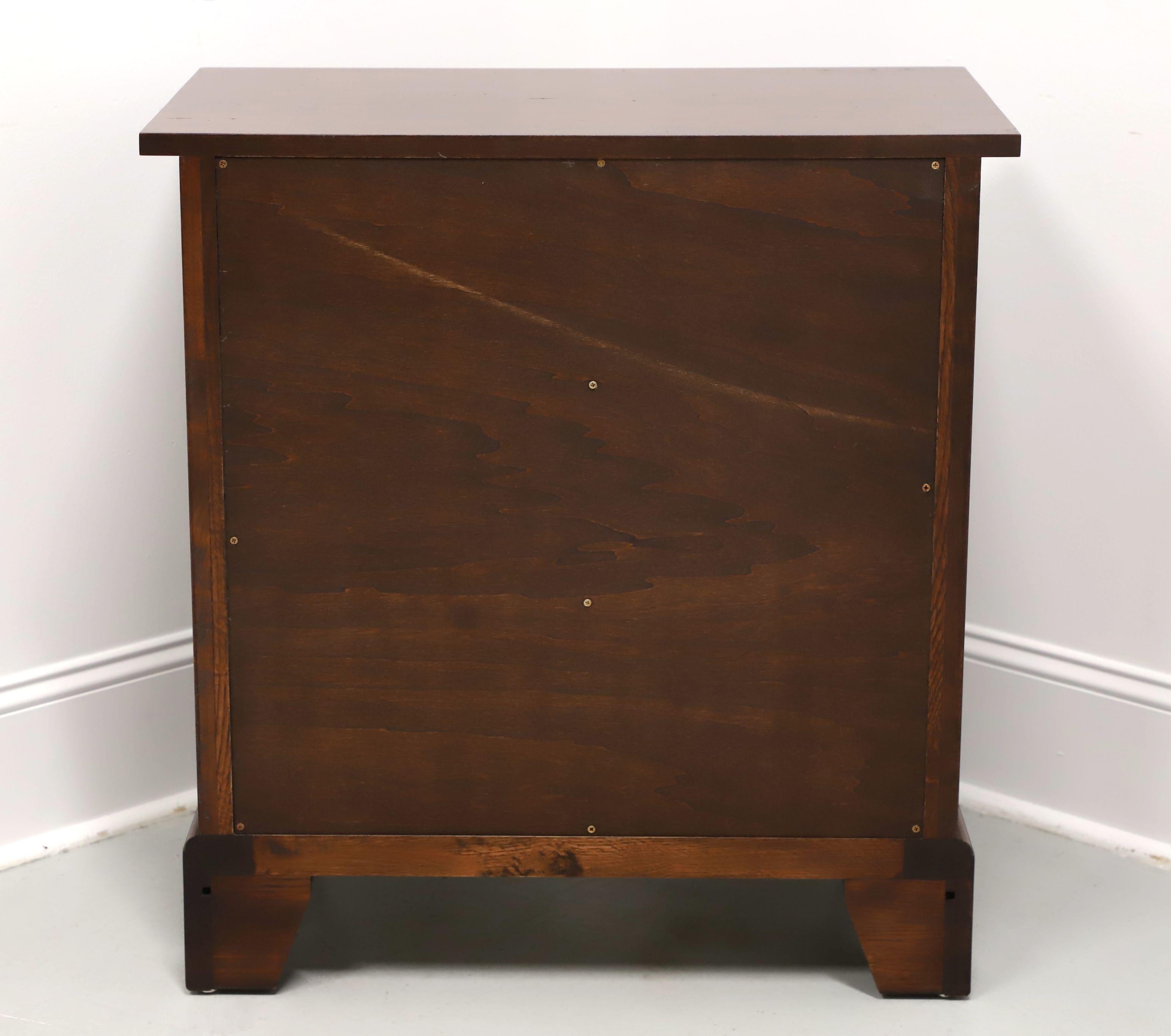 American NICHOLS & STONE by Stickley Wayside Inn Cherry Three-Drawer Nightstand For Sale